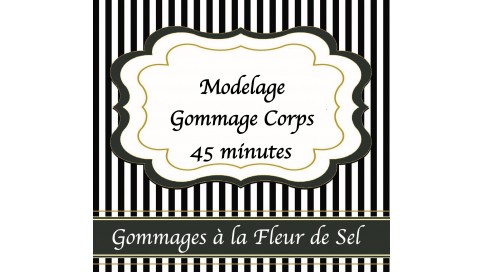 Modelage + Gommage Corps (45min)