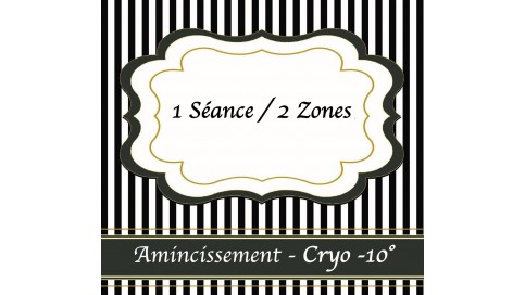 1 Séance / 2 Zones (Cryo -10)