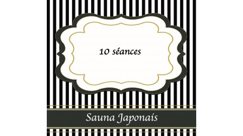 10 séances (SANS serviette fournie)