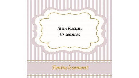 SlimVacum - 10 séances